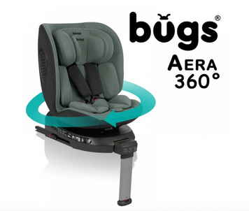 Автокрісло Bugs Aera 360 Shadow grey