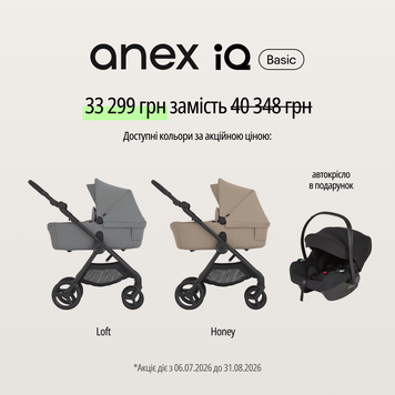 Коляска Anex iQ Premium Starless 2026 New collection