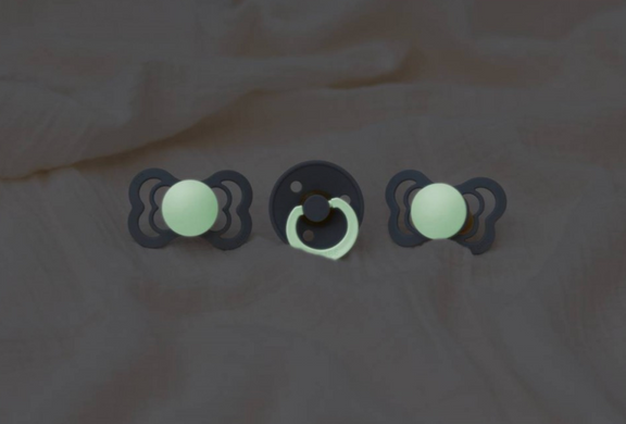 Пустушка Bibs Colour Latex Cloud Night/Glow розмір 1