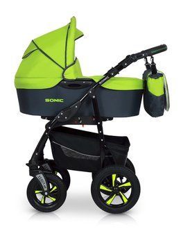 Коляска 3 в 1 Verdi Sonic 9023-VS-06, 06, фіолетовий