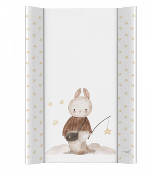 Повивальна дошка Cebababy 50x70 Basic W-206-000-735, Bulldog, білий