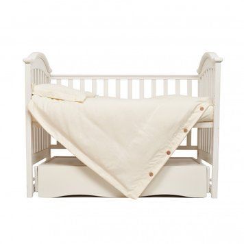 Змінна постіль 3 ел Twins Linen 3030-TL-202, ecru, беж світлий