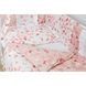 Змінна постіль 3 ел Twins Romantic Spring collection 3024-RS-20, Butterfly nude, пудра