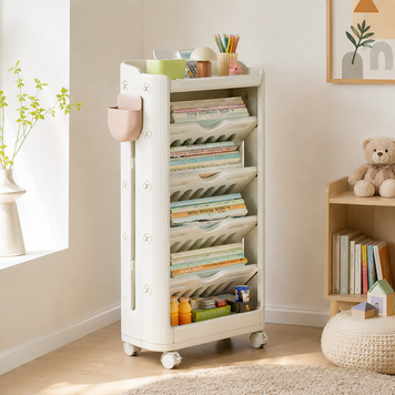 Пересувний книжковий стелаж KiviBaby