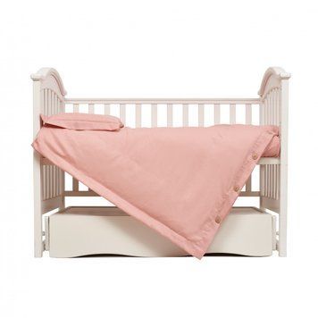 Змінна постіль 3 ел Twins Linen 3030-TL-24, powder pink, пудра