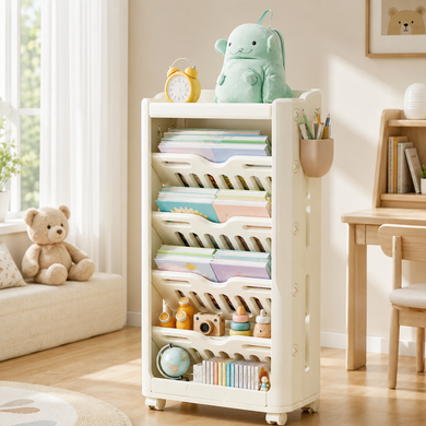 Пересувний книжковий стелаж KiviBaby