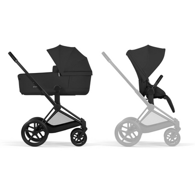 Візок Cybex Priam 2 в 1 BLK Coconut Brown