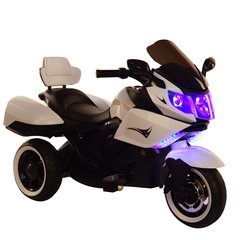 Ел-мобіль T-7224 WHITE мотоцикл 6V7AH мотор 2*20W з MP3 106*55*74 /1/