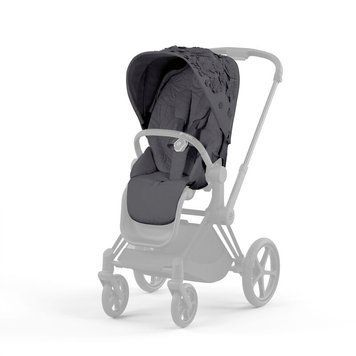 Чохол тканинний для прогулянкового блоку Cybex Priam Simply Flowers Beige