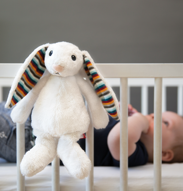 BIBI (Кролик) Мягкая игрушка с белым шумом, успокаивающая новорожденного малыша