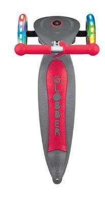 Самокат GLOBBER серії PRIMO FOLDABLE LIGHTS, червоний, колеса з підсвіткою, до 50кг, 3+