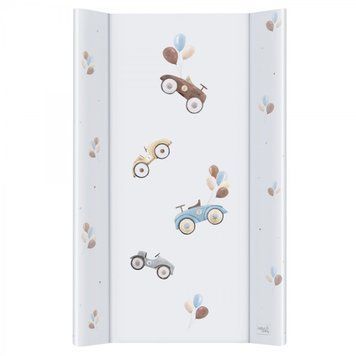 Повивальна дошка Cebababy 50x80 Retro Autumn W-212-123-640, Retro Cars, білий