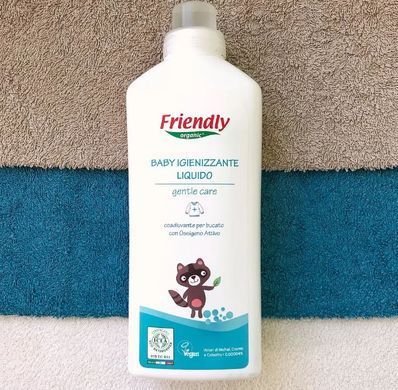 Органічний дезінфектор для прання дитячої білизни Friendly Organic 1000 мл