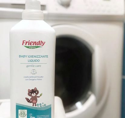 Органічний дезінфектор для прання дитячої білизни Friendly Organic 1000 мл