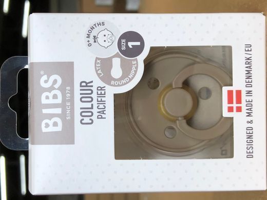 Пустушка Bibs Colour Latex Dark oak розмір 2