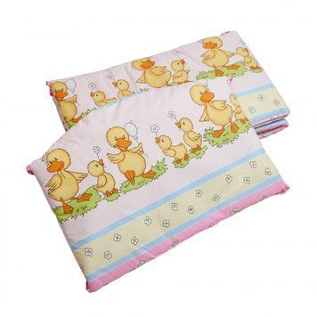 Бампер Twins Comfort 2051-C-026, Каченята рожеві, рожевий