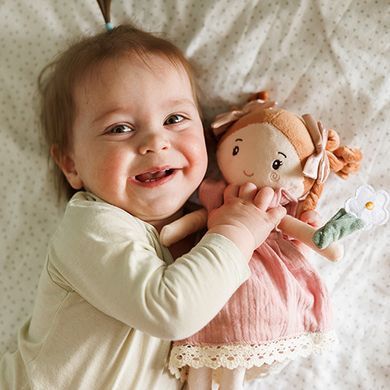 М&rsquo;яка лялька Babyono Лілі 13 &times; 31 см арт.1699