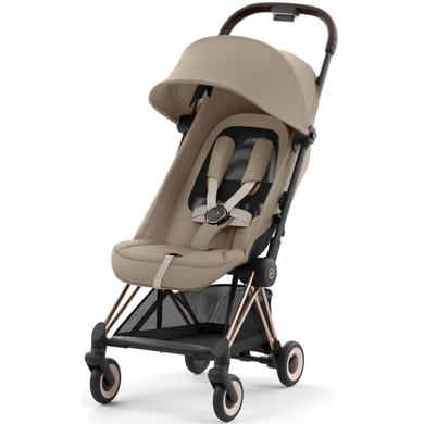 Коляска Cybex Coya Rosegold Cozy Beige