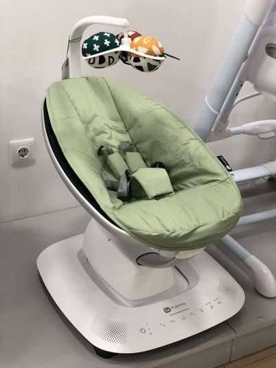 Крісло-гойдалка 4moms MamaRoo 5.0 Slate blue ⭐ ціна, відгуки