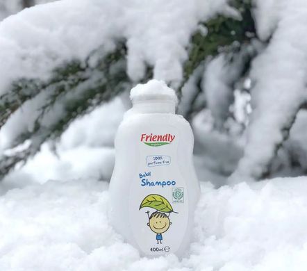 Органический детский шампунь-гель Friendly Organic без запаха 400 мл