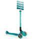 Самокат GLOBBER серії PRIMO FOLDABLE PLUS LIGHTS, м'ятний, колеса з підсвіткою, 50кг, 3+