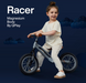 Біговел дитячий Qplay RACER із надувними колесами Black brown
