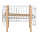 Кровать детская "Верес ЛД 5" Монако бело-серый