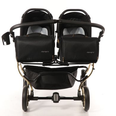 Универсальная коляска для двойни Junama Diamond S-line Duo 01