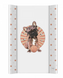 Повивальна дошка Cebababy 50x70 Basic W-206-000-735, Bulldog, білий