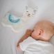 Іграшка м'яка з шурхотінням BabyOno Лама Лулу 16*23 см блакитна (арт. 1557/02)