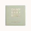 Oh My Baby Book для хлопчика оливка