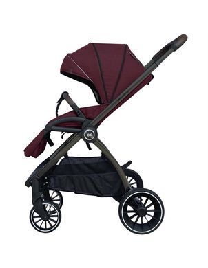 Коляска 2 в 1 Lacio Black/ Wine red