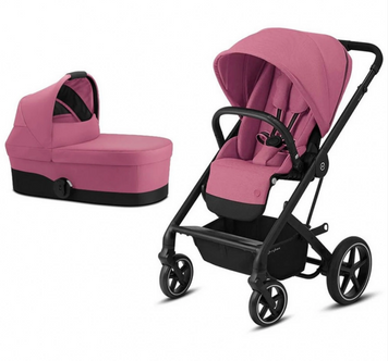 Коляска 2 в 1 Cybex Balios S lux Magnolia Pink