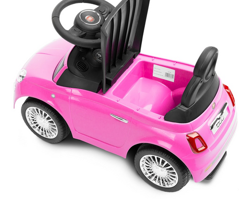 Машинка для катания Caretero (Toyz) Fiat 500 Pink