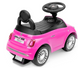 Машинка для катания Caretero (Toyz) Fiat 500 Pink