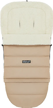 Зимовий конверт Babyroom Wool №20 з подовжувачем cappuccino