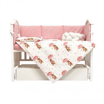 Постільний комплект 7 ел Twins Fluffy Puffy Mocca