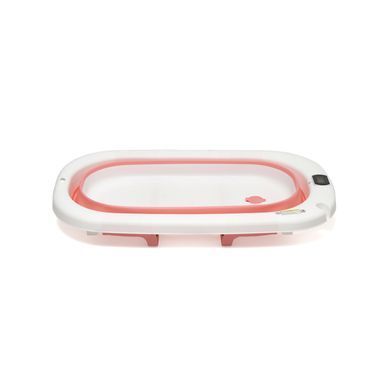 Складна силіконова ванна Twins Bass Plus Pink