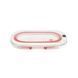Складна силіконова ванна Twins Bass Plus Pink