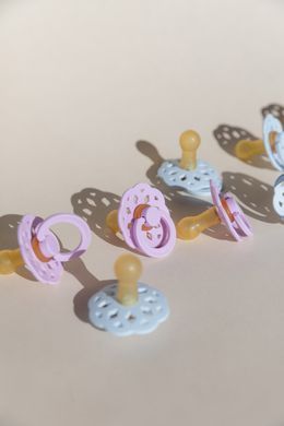 Пустушка Bibs Boheme Latex Violet sky розмір 1
