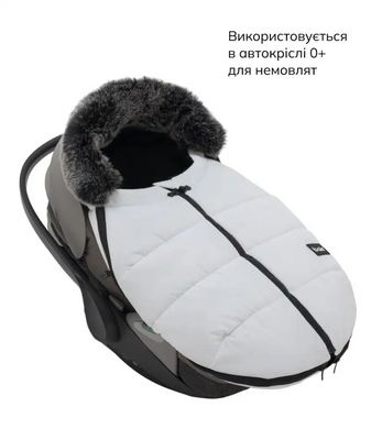 Зимовий конверт Bair Cocon Mini white swan білий