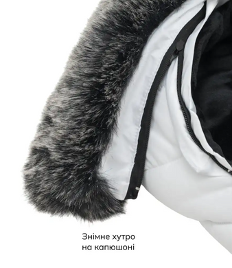 Зимовий конверт Bair Cocon Mini white swan білий