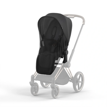 Москітна сітка для прогулянкового блоку Cybex Balios / Priam/Beezy/ Melio/Mios / Black