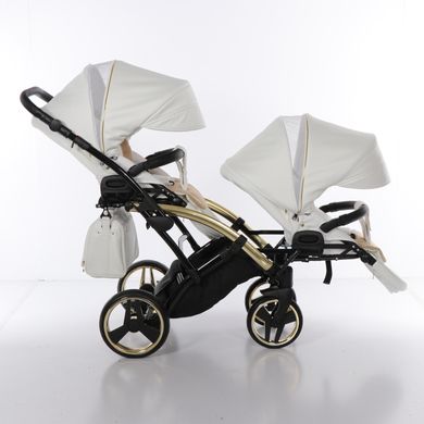Универсальная коляска для двойни Junama Diamond Individual Duo Slim 01