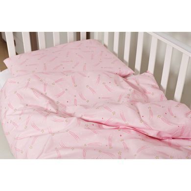 Змінна постіль 3 ел Twins Premium Glamour Limited 3064-PGNEWC-08, star, рожевий