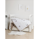 Змінна постіль 3 ел Twins Dolce Summer day з вишивкою 3062-TD-100-01, white, білий