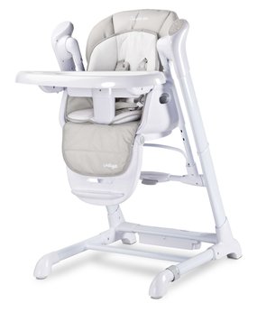 Стільчик для годування + качель 2 в 1 Caretero Indigo Beige