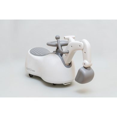 Каталка толокар Beruty Excavator white/grey