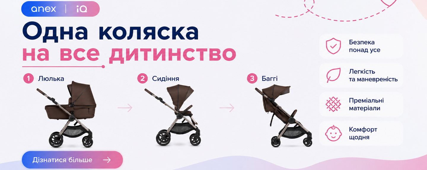Anex iQ Одна коляска на все дитинство