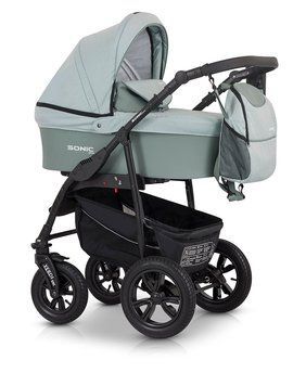 Коляска 3 в 1 Verdi Sonic Plus 9023-VSP-01, 01, чорний